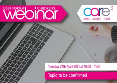 CareCubed for Children – April Webinar
