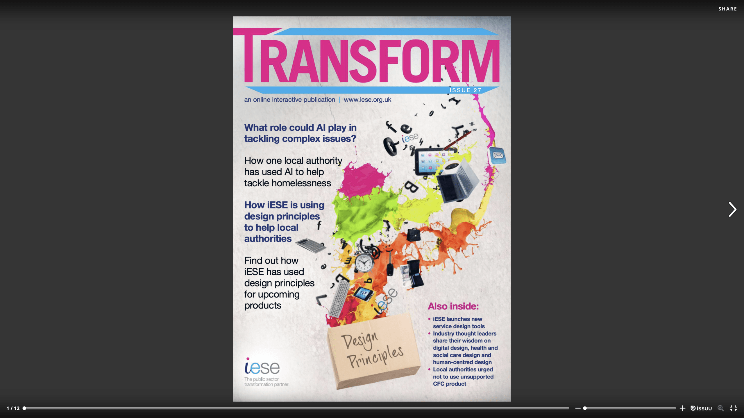 Transform Feb21 front cover feature image